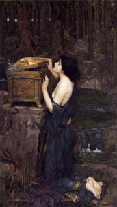 J.W.Waterhouse Pandora 1896